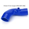 thumbnail image 2 of Silicone Intake Pipe, Superior Performance Long Durability Air Intake Hose Easy Installation High Toughness Improved Airflow  For Cooper S R53, 2 of 7