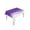 Purple, variant on Ombre Green Waves Table Cloth, Waterproof Tablecloth for Square Tables, Abstract Art Gradient Modern Reusable Washable Fabric Table Cover for Restaurant Kitchen Dining Tables 60"x60"