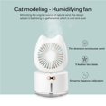 thumbnail image 2 of Humidificador De Niebla Fría 3 En 1 Con Ventilador Función De Luz Nocturna Humidificadores Pequeños Humidificadores De Escritorio De Funcionamiento Silencioso Para El Hogar Dormitorio Coche Oficina Yuarrent HA026682-01, 2 of 7