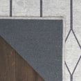 thumbnail image 6 of Nourison Home Machine Washable Series 1 Geometric Ivory/Grey 9'2" x 12' Area Rug (9x12), 6 of 9
