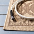 thumbnail image 6 of SAFAVIEH Courtyard Colton Geometric Indoor/Outdoor Area Rug, Natural/Brown, 2' x 3'7", 6 of 12