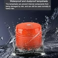 thumbnail image 5 of XYCCA Solar Strobe Warning Light with Strong Magnetic Base LED Warning Lamp Super Bright Solar Safety Flashing Light Waterproof for Construction, Traffic, Factory, Crane Tower, Dock (Red)-0624, 5 of 5