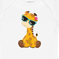thumbnail image 4 of Inktastic Giraffe With Blue Sunglasses, Cute Giraffe Boys or Girls Baby Bodysuit, 4 of 5