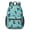 Poodle and Floral, variant on German Shepherd and Floral Blue 17" School Backpacks for Teens,Waterproof Oxford Fabric,S-Shape Padded Straps for School,Travel,Hiking,Camping
