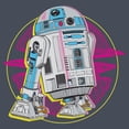 thumbnail image 2 of Womens Star Wars R2-D2 Retro Vibes Racerback Tank, 2 of 4