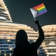 thumbnail image 3 of Decoración Pride Flags Rainbow Gay Banner Celebration LGBT Parades Party Decor (12 piezas) Tmvgtek Original, 3 of 5