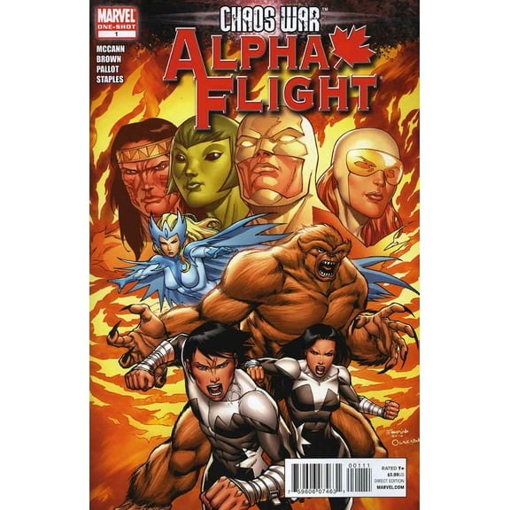 Chaos War: Alpha Flight #1 VF ; Marvel Comic Book