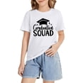 thumbnail image 4 of EnJoCho Boys Girls Graduation T-Shirt Teen Cute Grad Letter Graphic Short Sleeve Crewneck Shirt Kids Boy Girl Cotton Boys Oversized Cotton T Shirt, 4 of 6