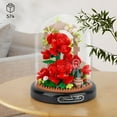 thumbnail image 7 of NAYIHOOP Red Rose Bouquet Building Sets Botanical for Adults Girls Not Compatible with Lego, 7 of 7