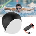 thumbnail image 4 of Chapeau de Natation à Longs Poils, Flexible Résistant à l'Usure et Inoffensif avec 1 Pcs pour Natation, 4 of 7
