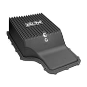 B&M 71397 Hi-Tek Deep Transmission Pan Black