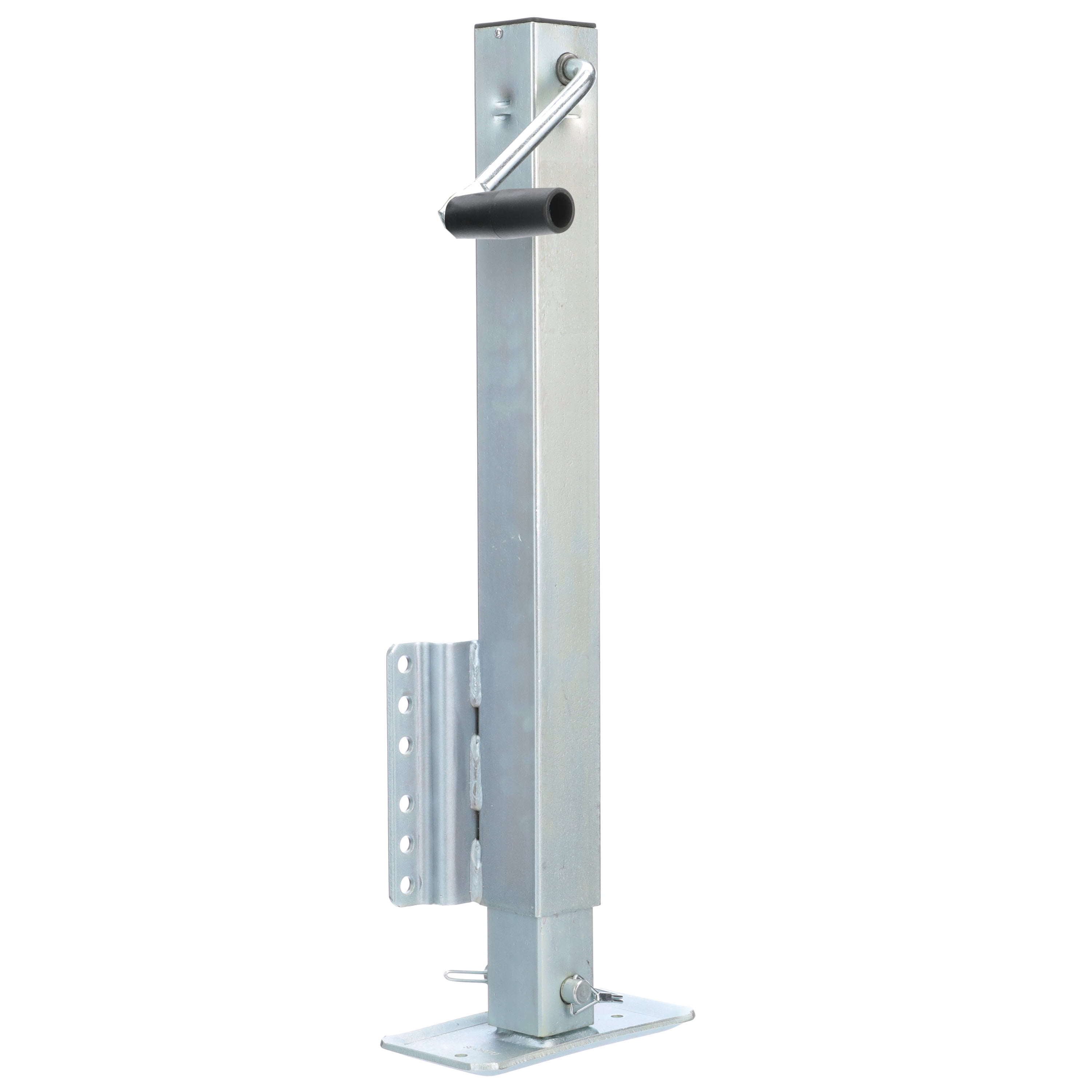 Seachoice 52051 Heavy-Duty Drop Leg Trailer Jack, Foot Plate Base, 2,500 Lbs. Max Load