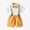 Yellow, variant on Zecgelong Toddler Boys Short Sleeve Shirt Tops Shorts With Tie Child Kids Gentleman Outfits Boys Dressy Short Sleeve Sets for Boys 3-4 Years