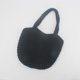thumbnail image 1 of Zhuge Bolso de hombro tejido para mujer, bolso de mano tejido, bolso de mano tejido elegante para playa de verano, bolsos de hombro de 11,81 x 9,84 pulgadas (negro), 1 of 4