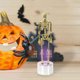 thumbnail image 4 of Inteprter Adornos de escultura de Halloween, figuras únicas para decoración de Halloween, acentos para el hogar, balón D o trofeo Kits de decoración para fiestas dorado, 4 of 6