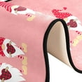 thumbnail image 6 of Dreamtimes Valentines Gnomes Hallway Runner Rug 2'x6' Kitchen Rug with Rubber Backing Pink Love Heart Non Slip Entryway Rug Runner Washable Soft Area Rug for Hallway Bedroom Kitchen Decor, 6 of 6