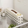 thumbnail image 6 of Deviled Egg Containers with Lid, Stackable Clear Plastic Portable Storage Box, Fridge Safe Food Storage Container, 12.2 X 4.8 X 7.08 Inches, 6 of 6