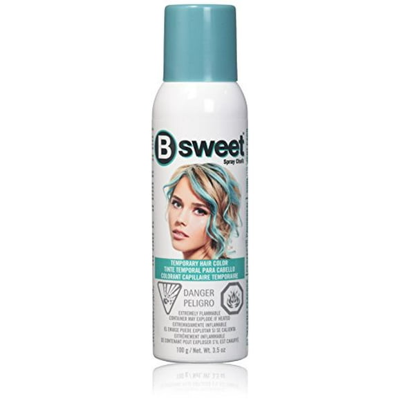 B Sweet! by Punky, Pastel Temporary Hair Color Spray, Perfectly Peacock, 3.5 oz