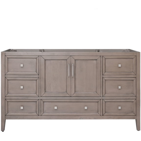 Avanity EVERETTE-V60-WD Everette 60" Single Free Standing Vanity Cabinet Only - MultiColor