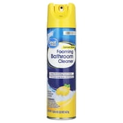 Great Value Lemon Scent Foaming Bathroom Cleaner, 22 oz