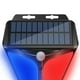 thumbnail image 2 of Lámpara Solar Antirrobo Eléctrico Lámpara antirrobo con sensor de movimiento estroboscópico LED con energía solar inalámbrica y luz de alarma Tmvgtek Libre de BPA, 2 of 3