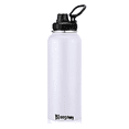 thumbnail image 1 of Termo  Bloosom Vaso-botella Acero Inoxidablecon Fría/caliente 40 Oz Blanco, 1 of 5
