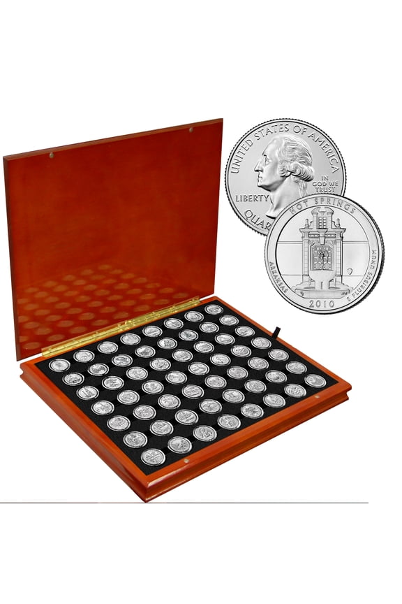 National Park Quarter America the Beautiful brilliant Uncirculated Complete set (2010-2021)