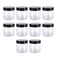thumbnail image 4 of Rongfmy Empty Pet Jar with Lid Kitchen Canisters for Body Lotion Spices Coffee Beans 10pcs 200ml, 4 of 8