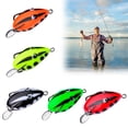 thumbnail image 2 of Soft Frog Fishing Lure Mini Soft Lure Double Hooks Water Ray Frog Artificial, 2 of 8