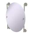 thumbnail image 1 of Que New Collection Oval Frameless Rail Mounted Mirror - QN-27-91-SN, 1 of 1