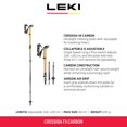 thumbnail image 2 of Bastones de trekking LEKI Cressida FX Carbon 100-120 cm, 2 of 9
