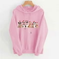 thumbnail image 2 of Womens Xmas Hoodies Sweatshirt Christmas Graphtic Blouses Tops Long Sleeve Pullover Sweater Blouses Holiday Party Casual Tops Comfy Fall Fashion Outfits Winter Clothes 2026, 2 of 6