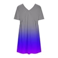 thumbnail image 4 of BangWanChi Sundresses for Women 2026 Women's Solid Color Summer Short Sleeved Dress, 4 of 4