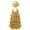 Gold, variant on YIZYIF Kids Girls Metallic Latin Jazz Dance Costume Halter Tiered Sequins Ballet Modern Dance Leotard with Hat A Sky Blue 8