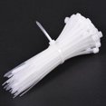 thumbnail image 3 of Unique Bargains Nylon Cable Ties 4-Inch Self-Locking Zip Ties 0.12-Inch Width White 150pcs, 3 of 4