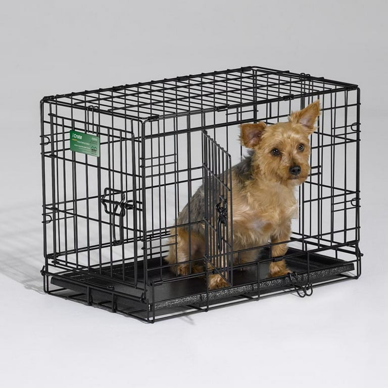  New World Newly Enhanced Single Door New World Dog Crate,  Includes Leak-Proof Pan, Floor Protecting Feet, & New Patented Features, 48  Inch : Pet Supplies