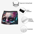 thumbnail image 3 of Kdxio Men's Boxer Briefs with Modern Abstract Colorful Skull B Print - Comfortable and Breathable Underwear for Everyday Wear, 3 of 5