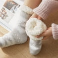 thumbnail image 6 of Babysbule Socks for Women and Men Women Winter Thick Slipper Socks With Grippers Non Slip Christmas Warm Fuzzy Socks, 6 of 9