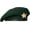 Green, variant on Sivi Traditional Style Cap With Metal Star Badge – Woolen French Beret Hat for Men and Women