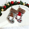 thumbnail image 3 of Festive Santa Candy Sock Hanging Ornament for Holiday Party Christmas Tree Decoration, 3 of 4