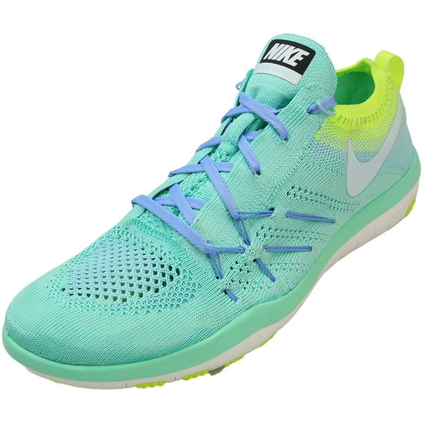 clima Culo Trivial Nike Women's Free Tr Focus Flyknit Green Glow / Glacier Blue-Volt  Ankle-High Cross Trainers - 8.5M - Walmart.com