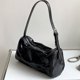 thumbnail image 5 of Bolso Satchel Fruncido Bandolera Plisado Citas Versátil Color Sólido Para Mujer, 5 of 9