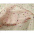 thumbnail image 4 of oneOone Silk Tabby Fabric Dot & Flower Floral Decor Fabric Printed BTY 42 Inch Wide, 4 of 4