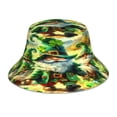 thumbnail image 1 of Balery st. patrick’s day gnomes Sombreros para el sol para hombre y mujer, sombrero de pescador con UPF 50+, 1 of 6