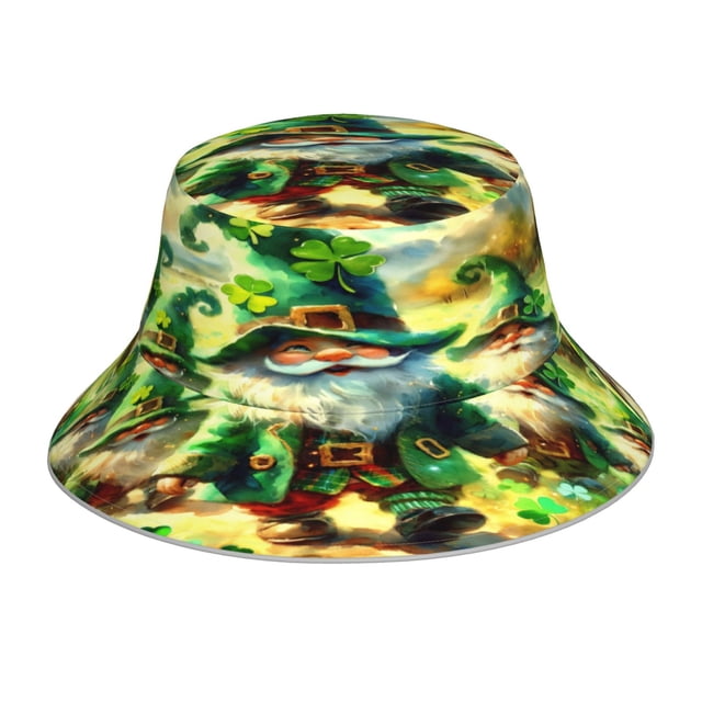 Balery st. patrick’s day gnomes Sombreros para el sol para hombre y mujer, sombrero de pescador con UPF 50+
