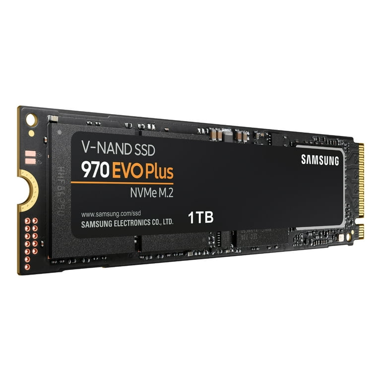måtte legeplads plan SAMSUNG SSD 970 EVO Plus Series - 1TB PCIe NVMe - M.2 Internal SSD -  MZ-V7S1T0B/AM - Walmart.com