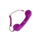 thumbnail image 1 of Inteprter Teléfono Auricular Con estilo Confort Auricular Receptor Clásico Universal Receptores de teléfono Auricular móvil Micrófono Videojuegos y accesorios Púrpura, 1 of 6