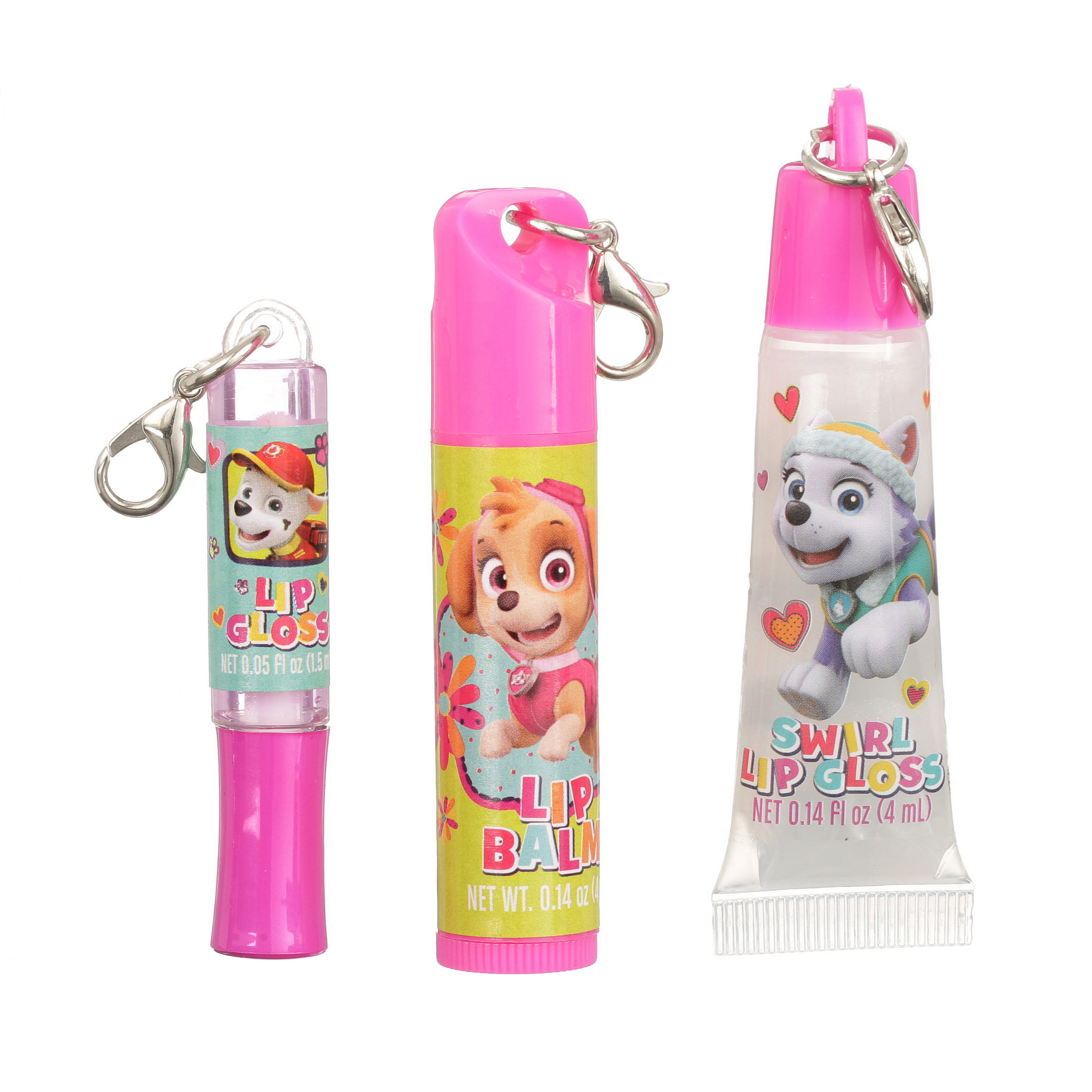 Nickelodeon Paw Patrol Lip Gloss Keychain