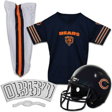 Franklin Sports NFL Chicago Bears Youth Licensed Deluxe Uniform Set, Small