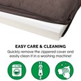 thumbnail image 6 of FurHaven Pet Products Quilted Memory Top Sofa Pet Bed for Dogs & Cats - Coffee, Jumbo, 6 of 13